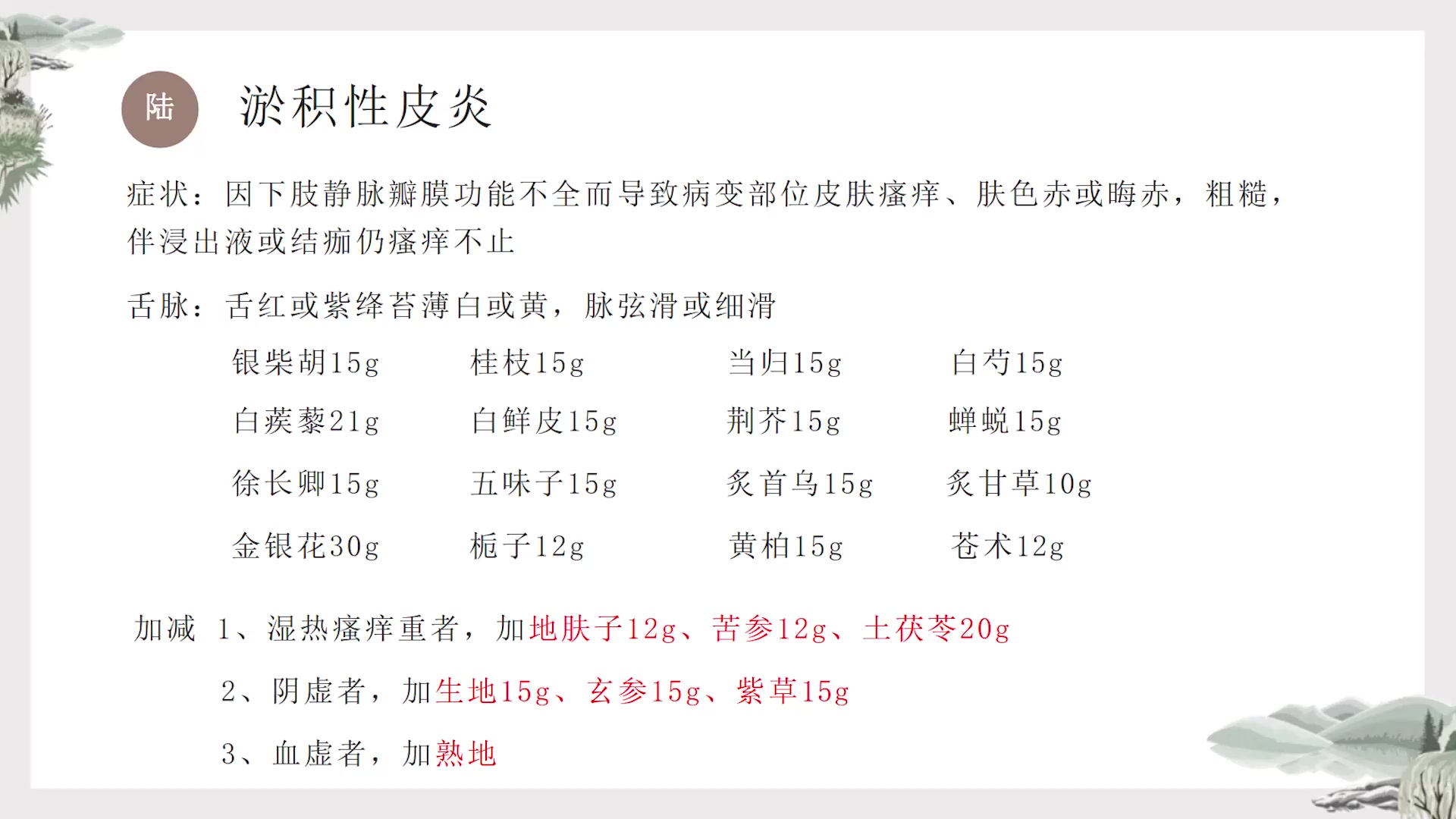 对中医治疗下肢血管病症的认识和体会(2)