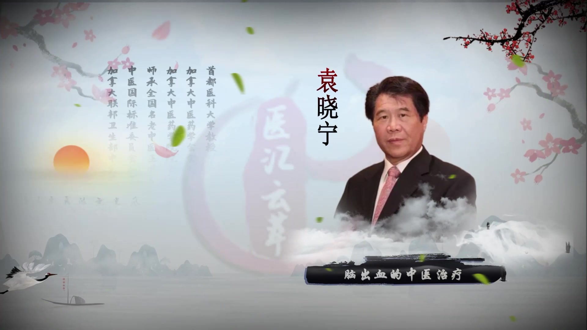 6.脑出血的中医治疗-上