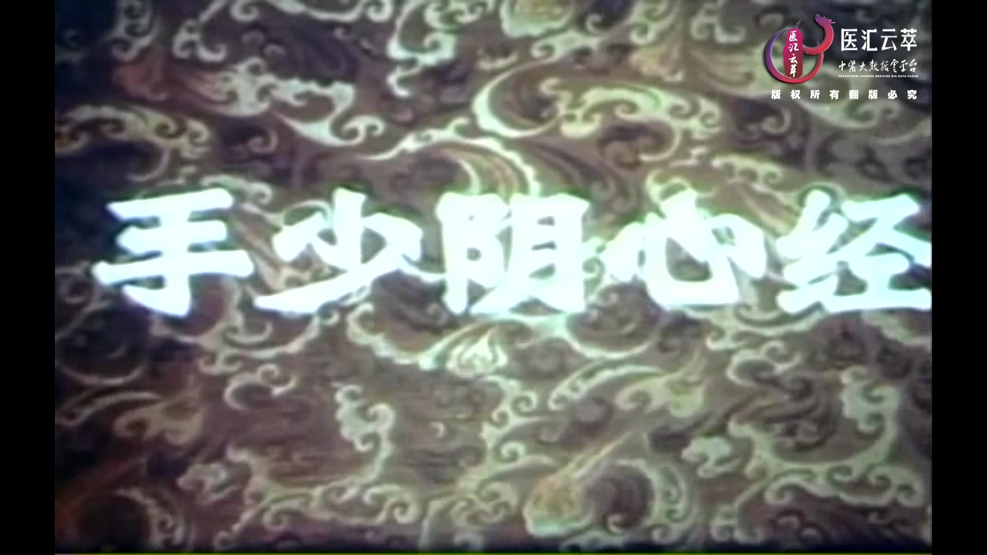 手少阴心经(英文)